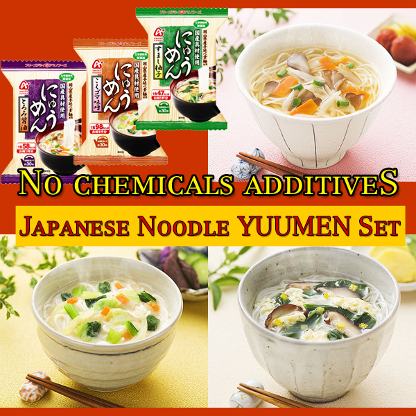 New　freeze Dried　japanese　noodle Set 3TYPE 12SERV FSH