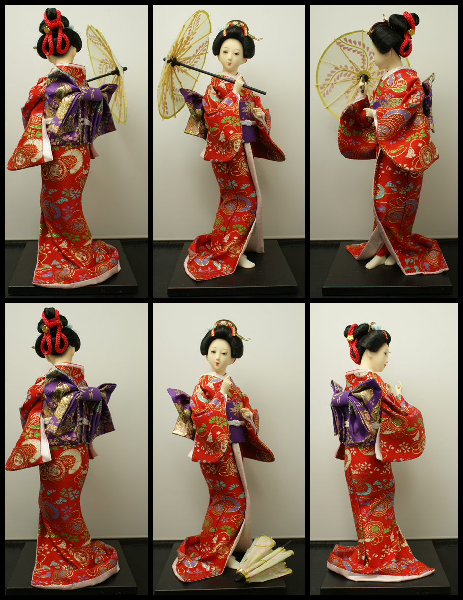 NEW Vintage Oriental Japanese GEISHA Doll 12inch /FSH  